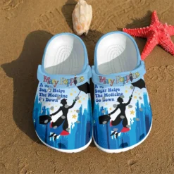 Mary Poppins Movie Crocs Clogs