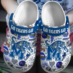 Memphis Tigers NCAA Sport Crocs Clogs