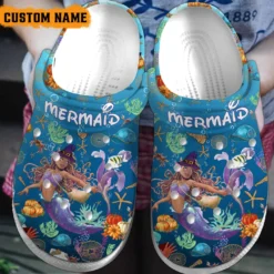 Mermaid Movie Crocs Clogs