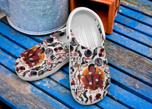 Micheal Jackson Music Crocs Clogs