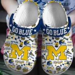 Michigan Wolverines NCAA Sport Crocs Clogs