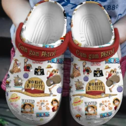 Monkey D. Luffy Anime Crocs Clogs