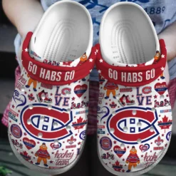 Montreal Canadiens NHL Sport Crocs Clogs