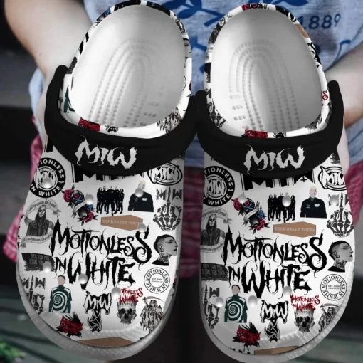 Motionless in White Music Crocs Clogs