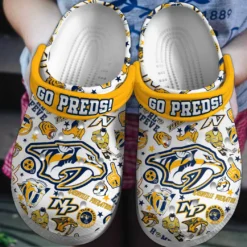 Nashville Predators NHL Sport Crocs Clogs