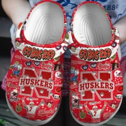 Nebraska Cornhuskers NCAA Sport Crocs Clogs