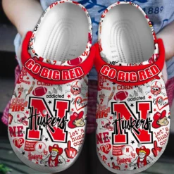 Nebraska Cornhuskers NCAA Sport Crocs Clogs