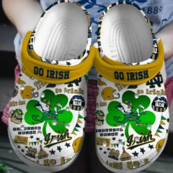 Notre Dame Fighting Irish NCAA Sport Crocs Clogs