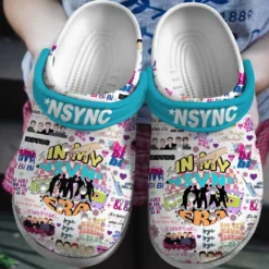 NSYNC Music Crocs Clogs