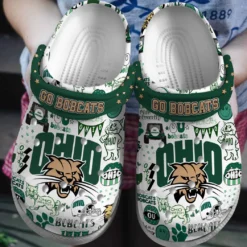 Ohio Bobcats NCAA Sport Crocs Clogs