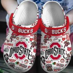 Ohio State Buckeyes NCAA Sport Crocs Clogs