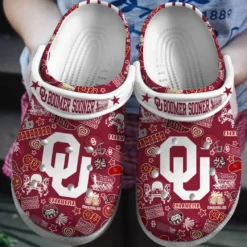 Oklahoma Sooners NCAA Sport Crocs Clogs