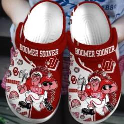 Oklahoma Sooners NCAA Sport Crocs Clogs