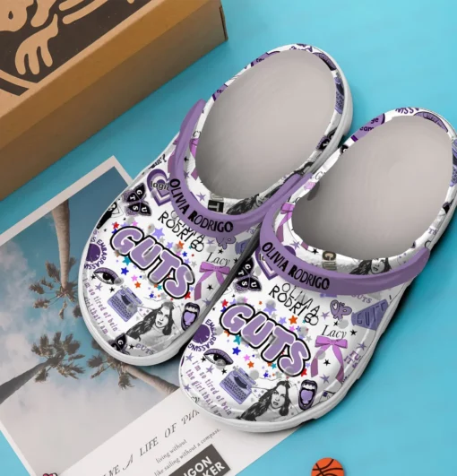 Olivia Rodrigo Music Crocs Clogs