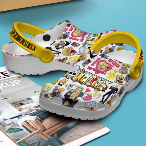 One Piece Anime Crocs Clogs