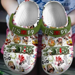 One Piece Anime Crocs Clogs