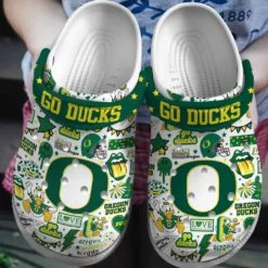 Oregon Ducks NCAA Sport Crocs Clogs