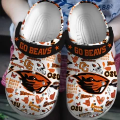 Oregon State Beavers NCAA Sport Crocs Clogs