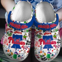 Philadelphia Phillies MLB Sport Crocs Clogs