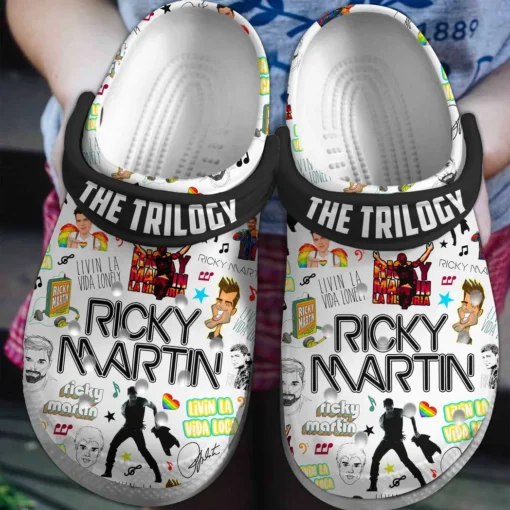 Ricky Martin Music Crocs Clogs