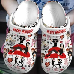 Rocky Horror Music Crocs Clogs