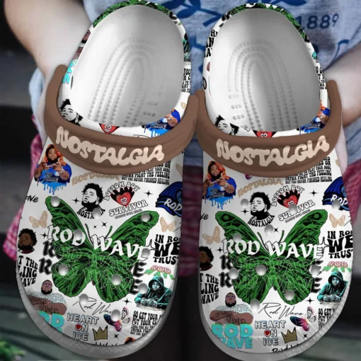 Rod Wave Music Crocs Clogs