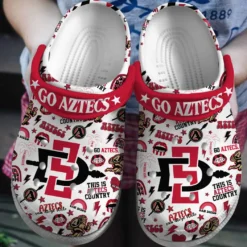 San Diego State Aztecs NCAA Sport Crocs Clogs