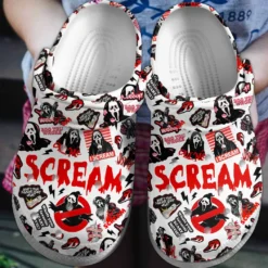 Scream Movie Crocs Clogs