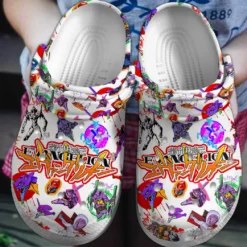 Shin Seiki Evangelion Anime Crocs Clogs