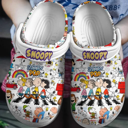 Snoopy Pop Movie Crocs Clogs