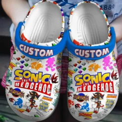 Sonic the Hedgehog Movie Crocs Clogs