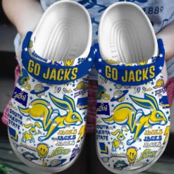 South Dakota State Jackrabbits NCAA Sport Crocs Clogs