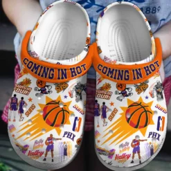 Suns in Four NBA Sport Crocs Clogs