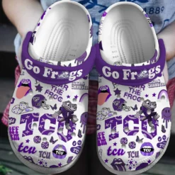 TCU Horned Frogs NCAA Sport Crocs Clogs