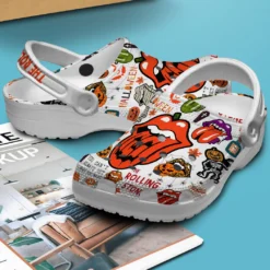 The Rolling Stones Music Crocs Clogs - Dream Art Europa