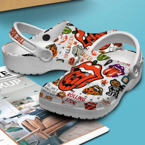 The Rolling Stones Music Crocs Clogs