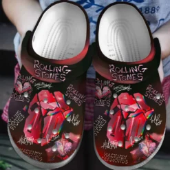 The Rolling Stones Music Crocs Clogs