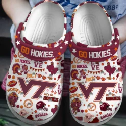 Virginia Tech Hokies NCAA Sport Crocs Clogs