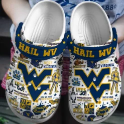 West Virginia Mountaineers NCAA Sport Crocs Clogs