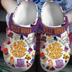 Willy Wonka Movie Crocs Clogs