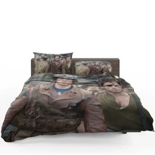 Captain America The First Avenger Movie Steve Rogers Bucky Barnes Bedding Set