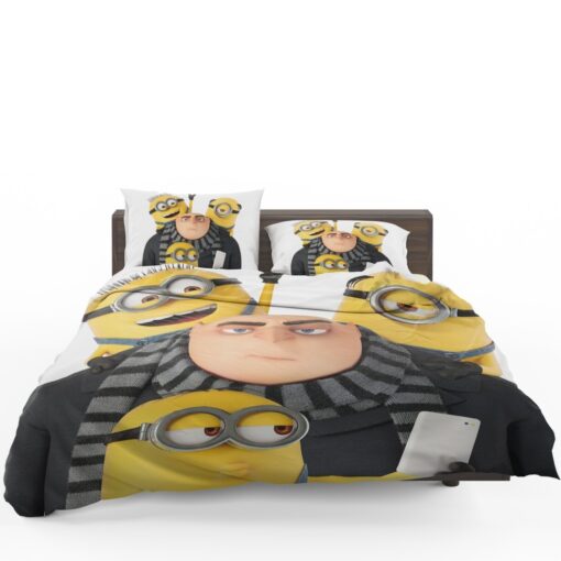 Despicable Me 3 Movie Bob Gru KevinStuart Bedding Set