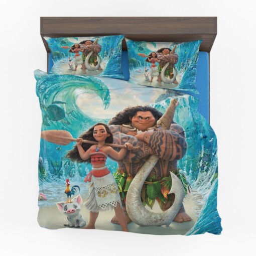 Disney Moana Movie Theme Bedding Set