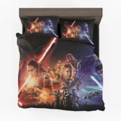 Disney Star Wars Force Fighting Futuristic Series Bedding Set