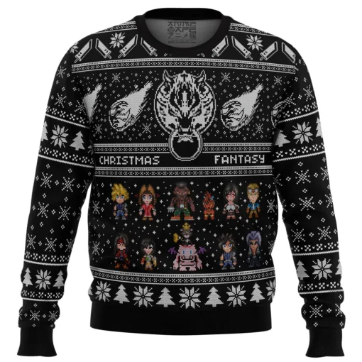 Final Fantasy 7 Ugly Christmas Sweater