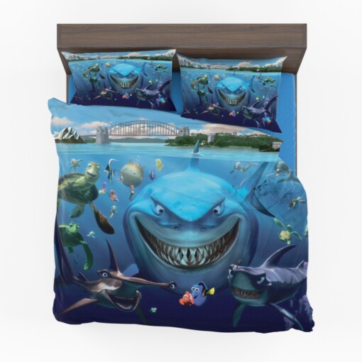 Finding Nemo Disney Movie Themed Bedding Set