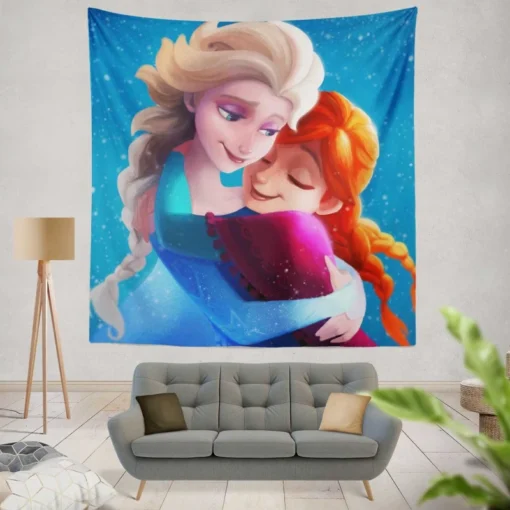 Frozen Movie Princess Wall Hanging Tapestry