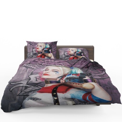 Harley Quinn Suicide Squad Margot Robbie Bedding Set