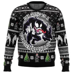 I?m Going to a Christmas Party Venom Ugly Christmas Sweater