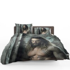 Jason Momoa Aquaman Justice League Bedding Set